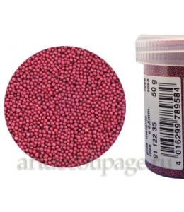 Микробисер металлик ярко-розовый, 0,5 мм, 50г, EFCO (Германия)