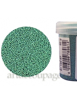 Микробисер металлик зеленый, 0,5 мм, 50г, EFCO