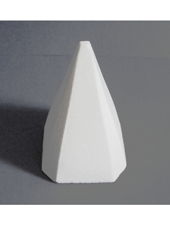 Заготовка из пенопласта Пирамида 12 см, Glorex 