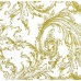 Салфетка для декупажа Ангелы ренессанс золото, 33х33 см, Польша