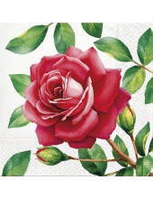 Салфетка для декупажа "Прекрасная роза", 33х33 см, Paw