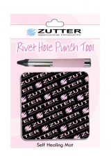 Дырокол 3,5 мм и коврик для творческих работ, Rivet Hole Punch, Zutter