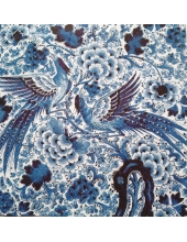 Салфетка для декупажа IHR-201107 "Синие птицы", 33х33 см, Германия