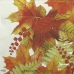 Салфетка для декупажа Осенние листья, 33х33 см, Германия