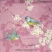 Салфетка для декупажа Птицы нацветущем дереве, розовый, 33х33 см, Германия