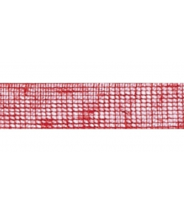 Лента из джута, цвет красный, 50 мм, 2 м, Knorr prandell (Германия)