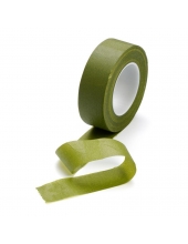 Флористическая лента, тейп-лента, цвет оливково-зеленый, 24 мм х 27,5 м,  Knorr Prandell (Германия)