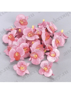 Цветы искусственные миниатюрные Орхидеи розовые, 20 мм, Knorr Prandell
