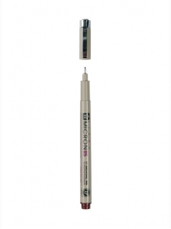 Ручка капилярная Pigma Micron 0.45 мм сепия, SAKURA Япония, SAKURA Япония