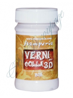Лак-клей для 3D декупажа Verni colla 3D, Stamperia, 100 мл