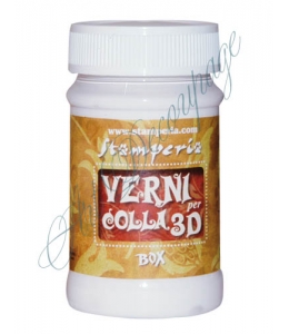 Лак-клей для 3D декупажа "Verni colla 3D", Stamperia (Италия), 100 мл