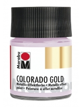 Краска с эффектом металла Colorado Gold 756 серебристо-лиловый, 50 мл, Marabu (Германия)