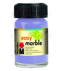Краска для марморирования Easy Marble Marabu 007 лаванда, 15мл 