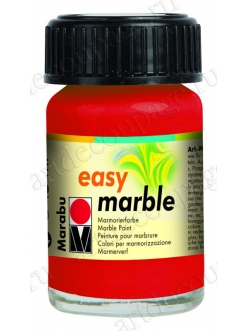 Краска для марморирования Easy Marble Marabu 031 вишневый, 15мл 