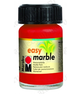 Краска для марморирования Easy Marble Marabu 031 вишневый, 15мл 