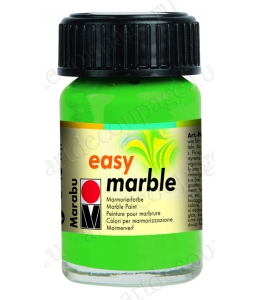 Краска для марморирования Easy Marble Marabu 062 светло-зеленый, 15мл 