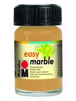 Краска для марморирования Easy Marble Marabu 084 золотой, 15мл 