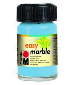 Краска для марморирования Easy Marble Marabu 090 светло-голубой, 15мл 