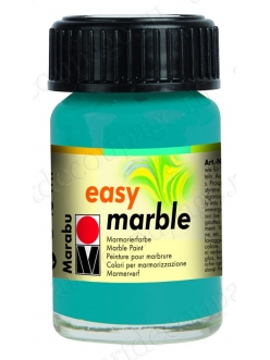 Краска для марморирования Easy Marble Marabu 098 бирюзовый, 15мл 