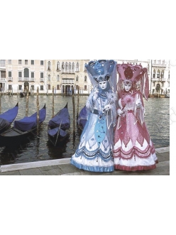 Рисовая бумага для декупажа Карнавал в Венеции, формат А5
