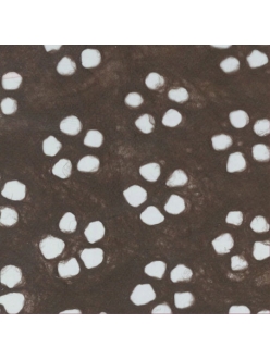 Рисовая перфорированная бумага Stamperia CN59 коричневая, цветочек, 50х70 см