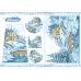 Рисовая бумага для декупажа Рождественский пейзаж, 33x48 см Stamperia 