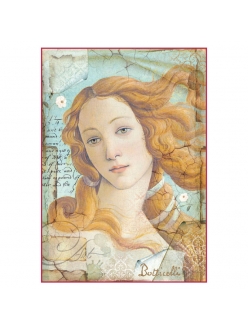 Рисовая бумага для декупажа Венера Ботичелли, Stamperia формат А4
