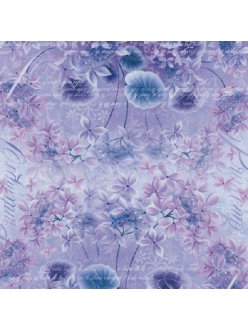 Рисовая салфетка для декупажа Stamperia "Фиолетовая фантазия", 50х50 см