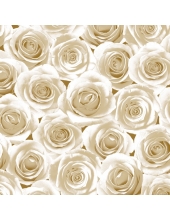 Салфетка для декупажа SLOG006903 "Розы кремовые", 33х33 см, POL-MAK