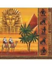 Салфетка для декупажа SLOG015701 "Египет, пирамиды", 33х33 см