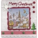 Штамп новогодний для скрапбукинга Ночь перед Рождеством Michael Powell, 9,5х9,5 см, DoCrafts