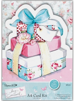 Набор для изготовления открытки Подарки, Lucy Cromwell, DoCrafts, 14,8х21 см