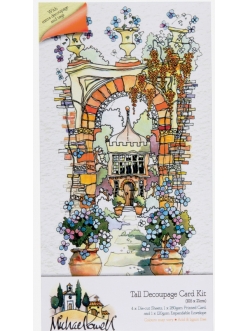 Набор для изготовления открытки с высечкой Таинственный сад Michael Powell, DoCrafts