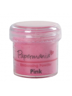 Пудра для эмбоссинга, цвет розовый, 28,3 г, Papermania (Великобритания)