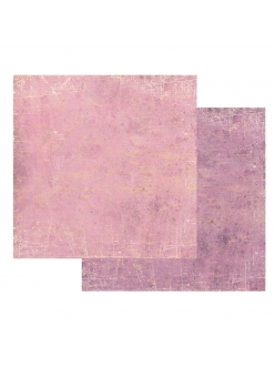 Бумага для скрапбукинга Текстура - Розовый и Лиловый Stamperia, 31,2х30,3 см