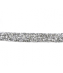 Тесьма серебристая с люрексом 7,5 мм х 1 м, PEGA