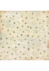 Рисовая салфетка для декупажа Stamperia DFT288 "Рождественский текст", 50х50 см