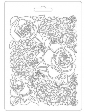 Форма для моделирующих паст "Мягкие розы", 14,8х21,0 см, Stamperia