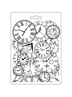 Молд для декора "Часы", 14,8х21,0 см, Stamperia