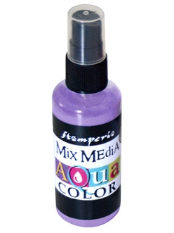 Краска-спрей Aquacolor Spray для техники Mix Media сиреневый, 60 мл, Stamperia