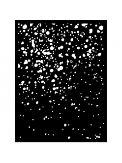 Трафарет объемный Ржавчина, толщина 0,25 мм, 15х20 см, Stamperia KSAT09