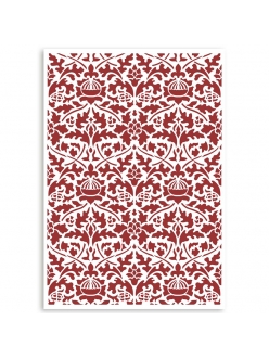 Трафарет для декора Casa Granada wallpaper pattern, 21х29,7 см, Stamperia