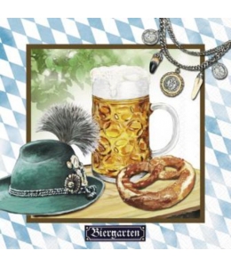 Салфетка для декупажа "Баварское пиво", 33х33 см, Германия