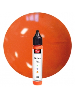 Краска для создания жемчужин Viva Perlen Pen 306 коралл, 25 мл