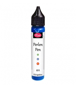 Краска для создания жемчужин Viva Perlen Pen Magic, цвет 611 королевский синий, 25 мл
