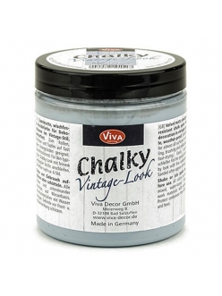 Краска меловая Chalky Vintage-Look, цвет 102 белая шерсть, 250мл, Viva Decor 