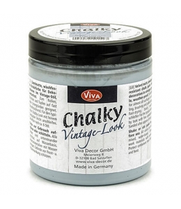Краска меловая Chalky Vintage-Look, цвет 102 белая шерсть, 250мл, Viva Decor (Германия)