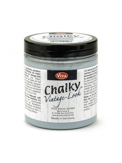 Краска меловая Chalky Vintage-Look, цвет 602 перламутровый голубой, 250мл, Viva Decor 