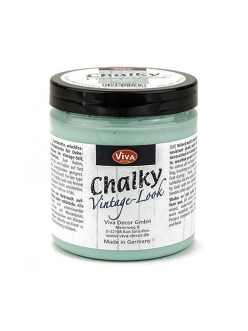 Краска меловая Chalky Vintage-Look, цвет 703 аква, 250мл, Viva Decor 