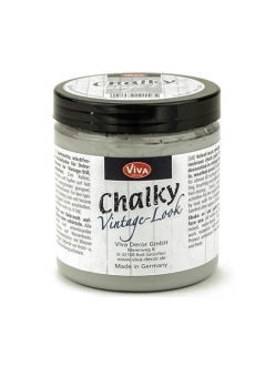 Краска меловая Chalky Vintage-Look, цвет 801 серый, 250мл, Viva Decor 
